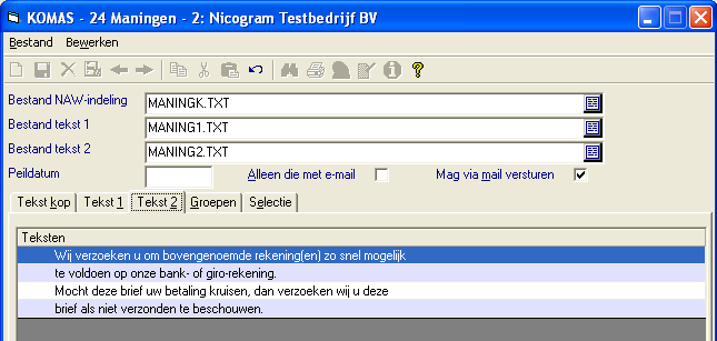De tekst in Maning2.TXT